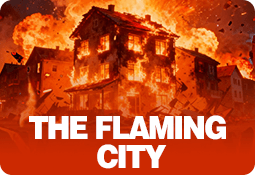 The Flaming City game artwork