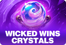 Wicked Wins: Crystals game artwork